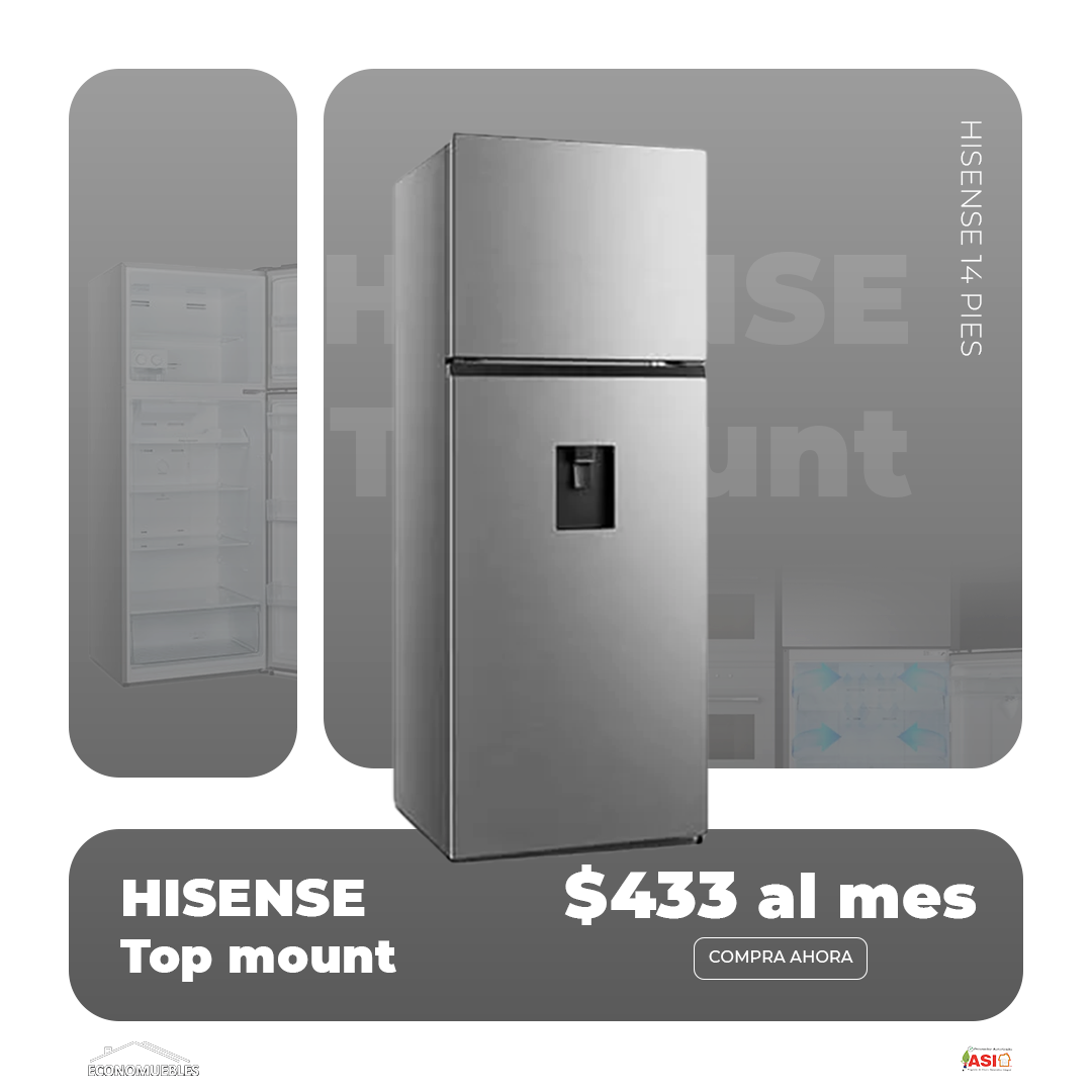 Refrigerador Hisense 14 pies - imagen 1