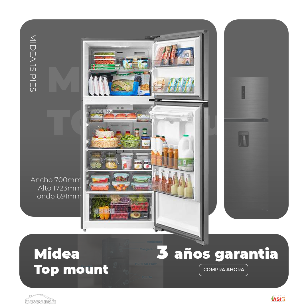 Refrigerador Midea 15 pies - imagen 2