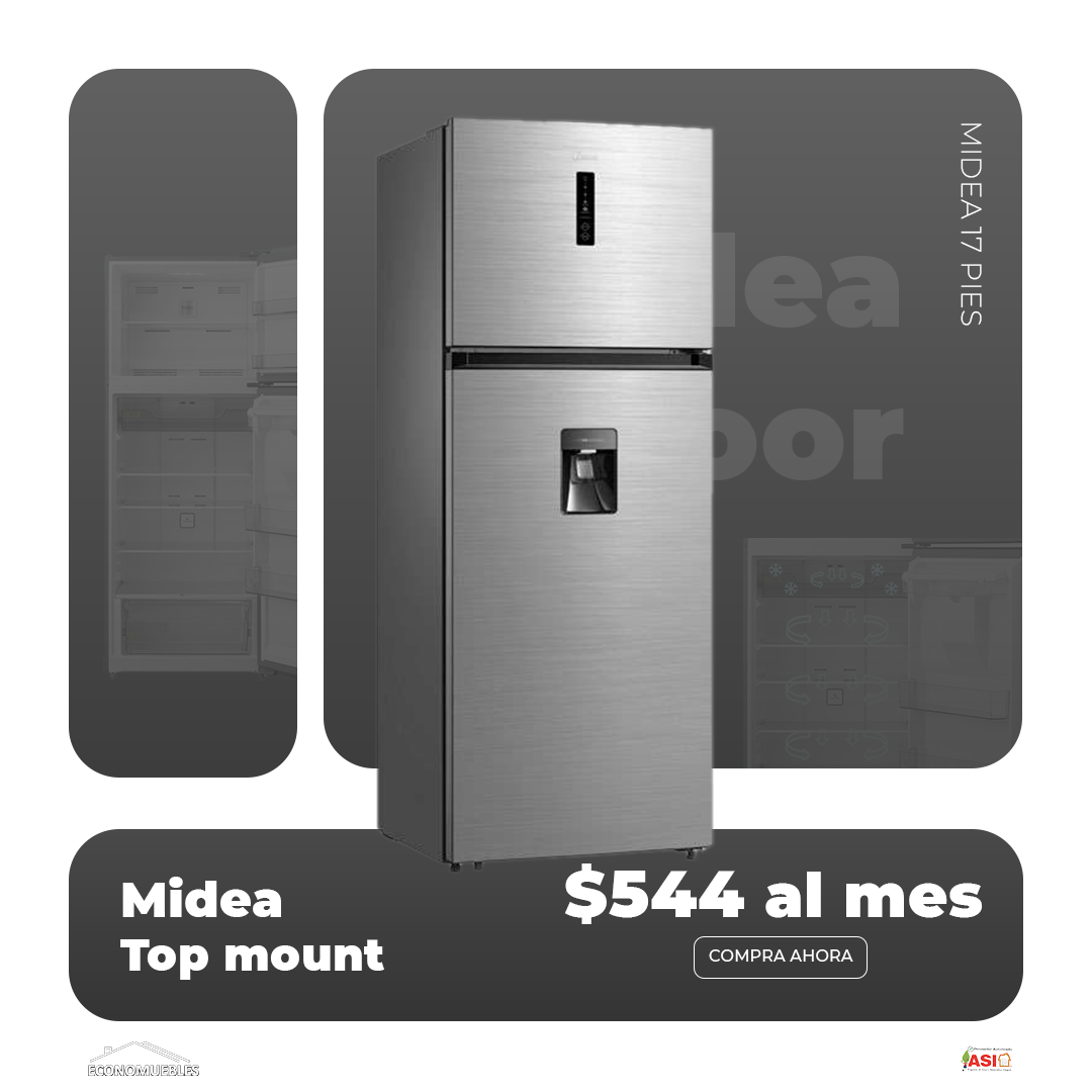 Refrigerador Midea 17 pies - imagen 1