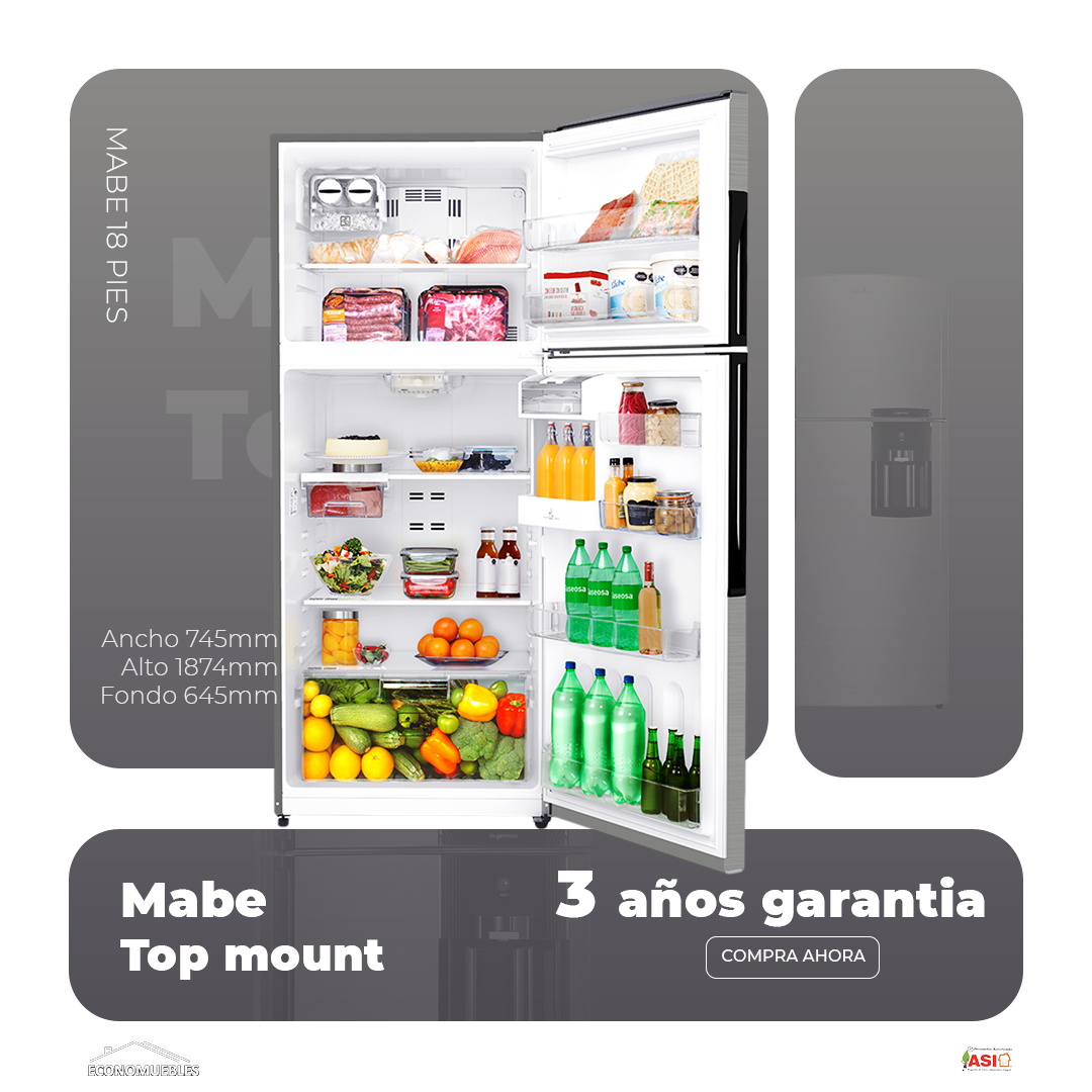 Refrigerador Mabe 18 pies - imagen 2