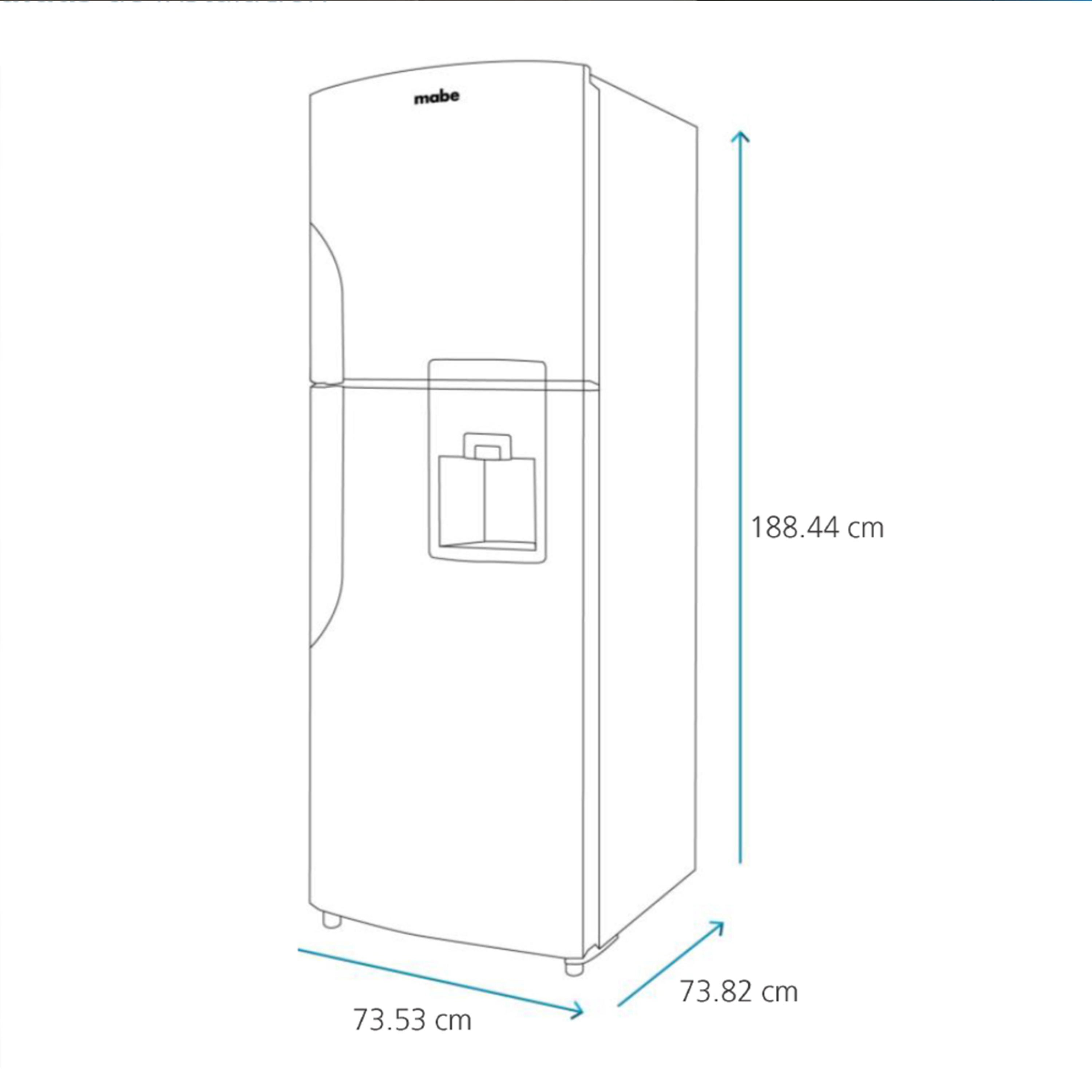Refrigerador Mabe 18 pies - imagen 3
