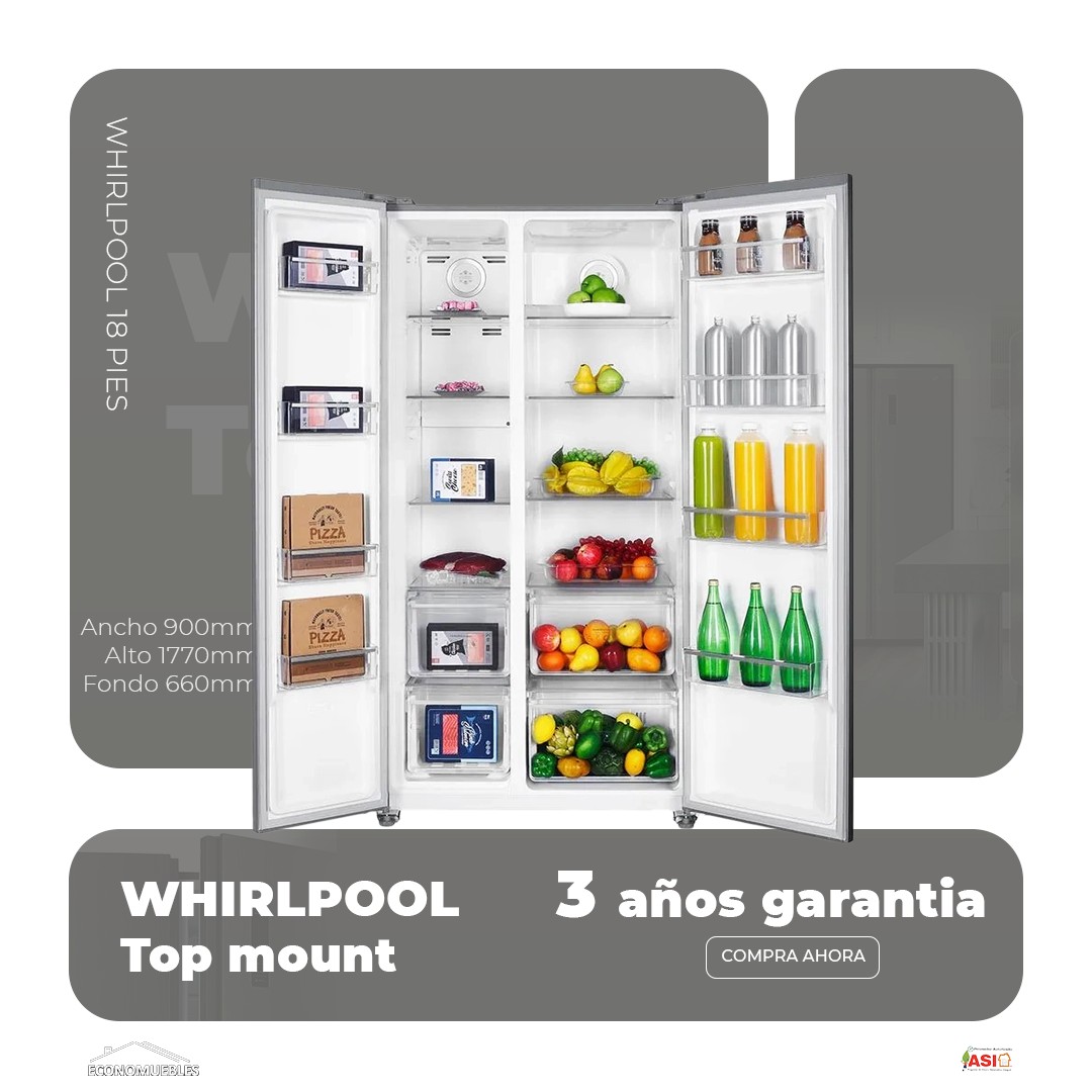 Refrigerador Whirlpool 18 pies - imagen 2